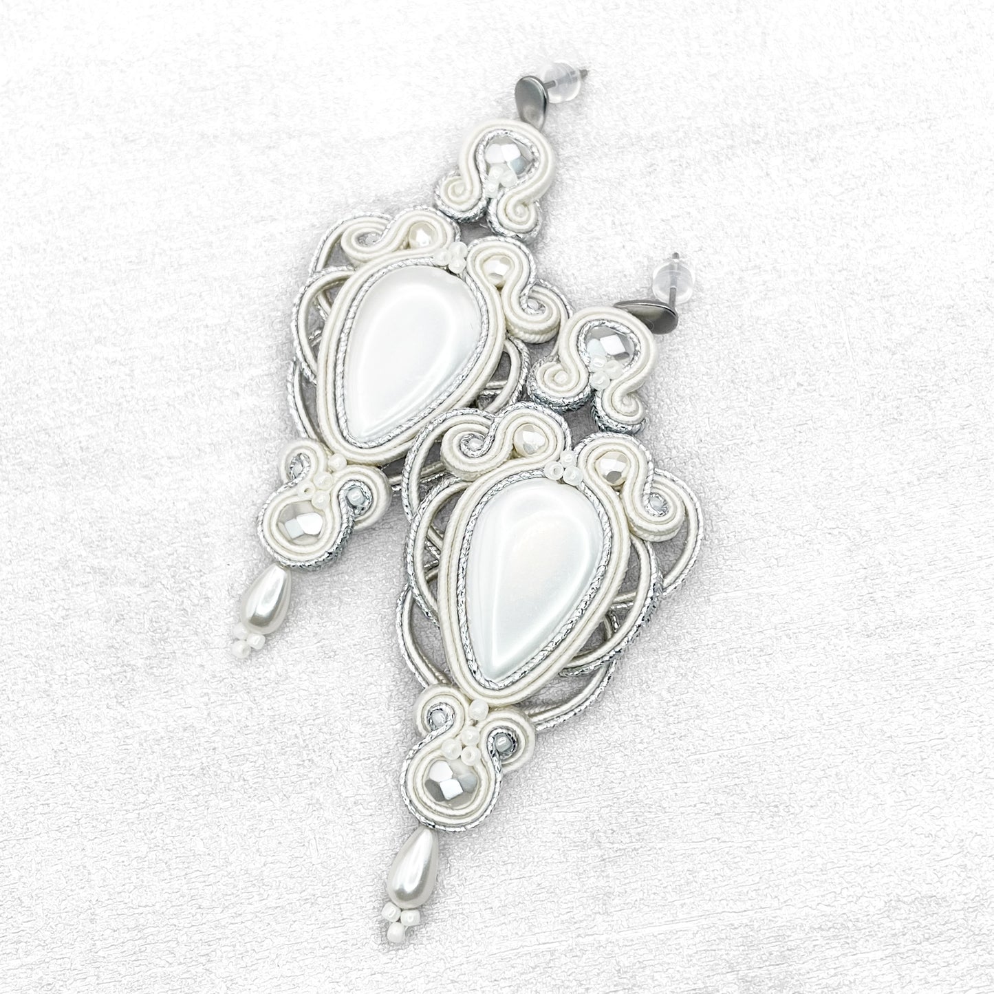 Handmade Soutache Bridal Earrings – Original and Luxurious Jewellery